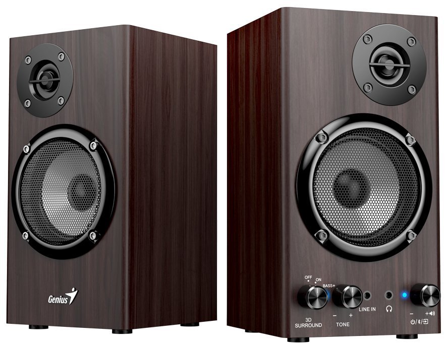GENIUS repro SP-HF520BT/ tmavě hnědá