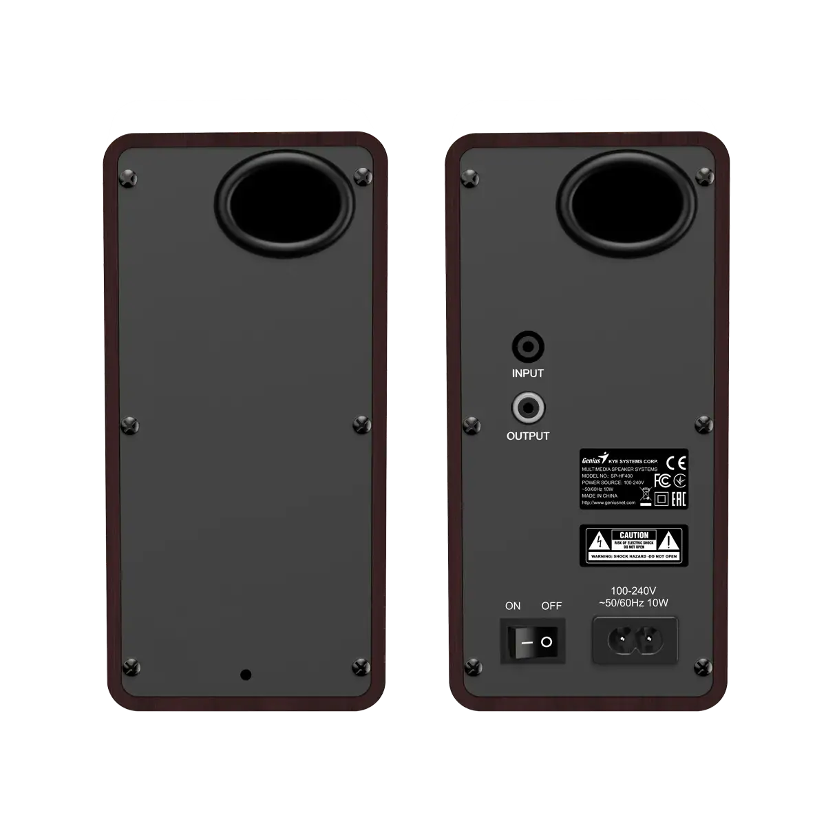GENIUS SP-HF400 reproduktory, tmavé drevo / 31730058404