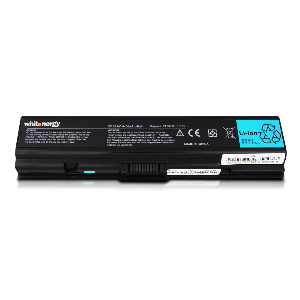 Obrázok WE baterie EcoLine Toshiba PA3533 PA3534 4400mAh 04932BO