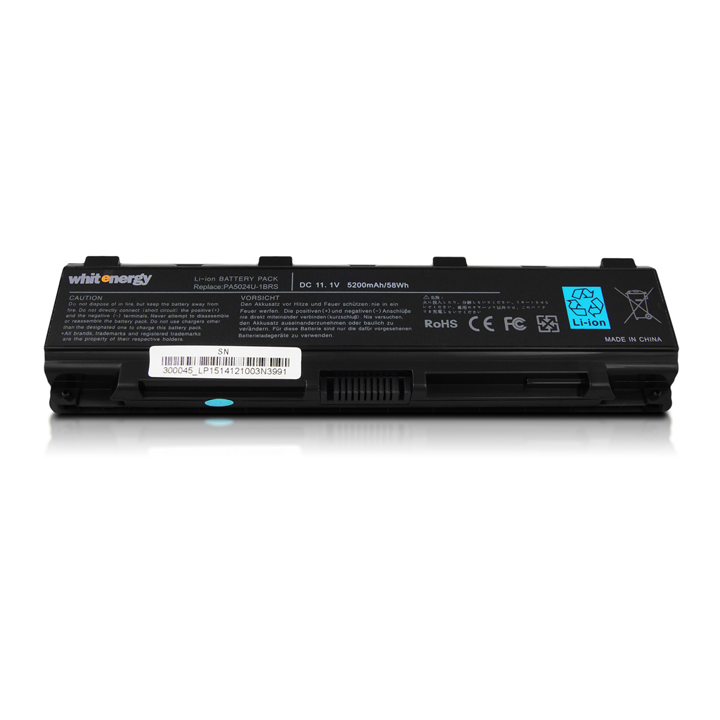 Obrázok WE baterie EcoLine Toshiba PA5023U-1BRS PA5024U-1BRS PABAS259 5200mAh 09532BO