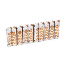 Obrázok WE Nabíjecí baterie AA 2800mAh Ni-MH 10ks 06779