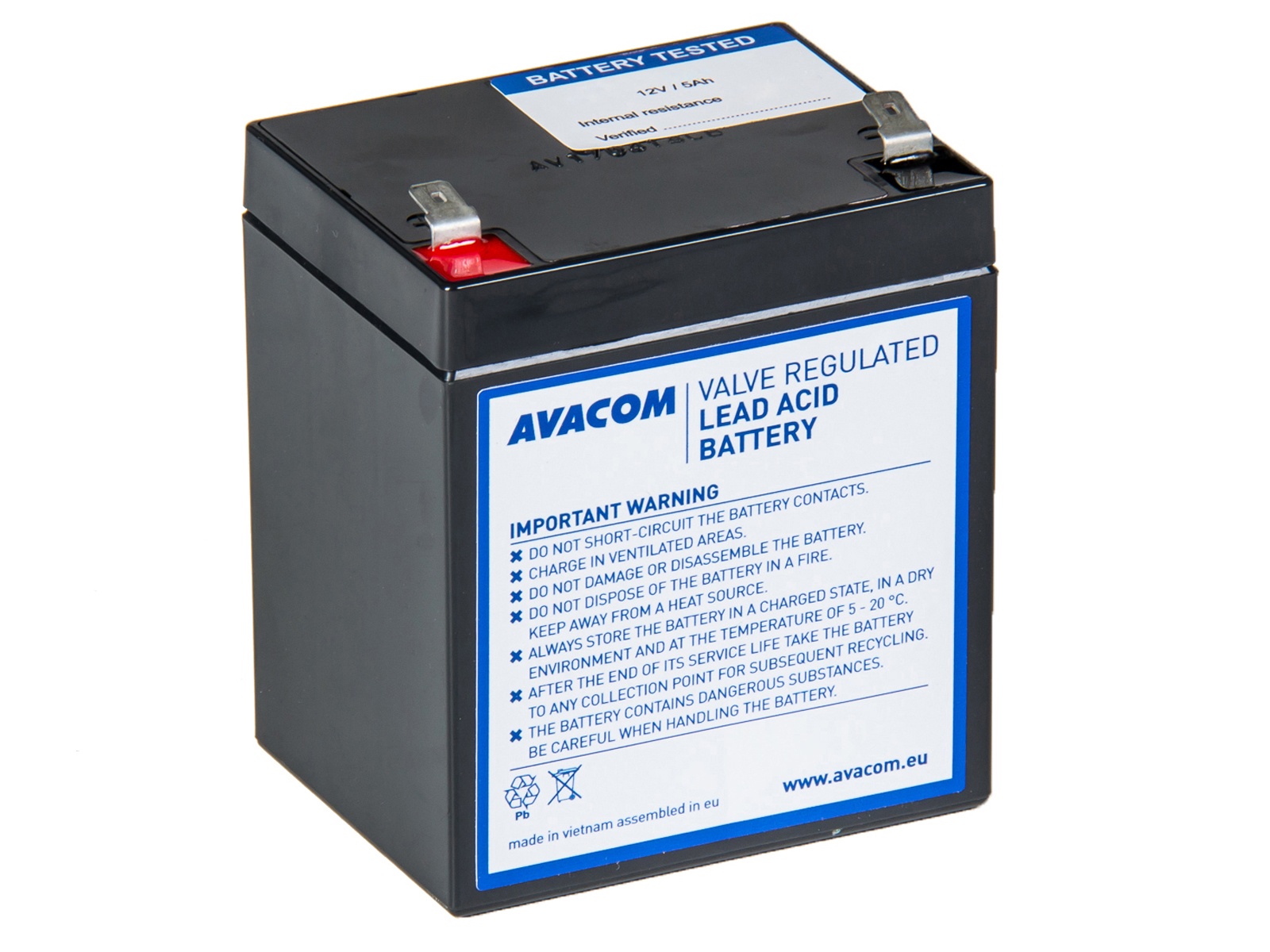 AVACOM AVA-RBP01-12050-KIT - baterie pro UPS AEG, Belkin, CyberPower, EATON, Effekta, FSP Fortron, T