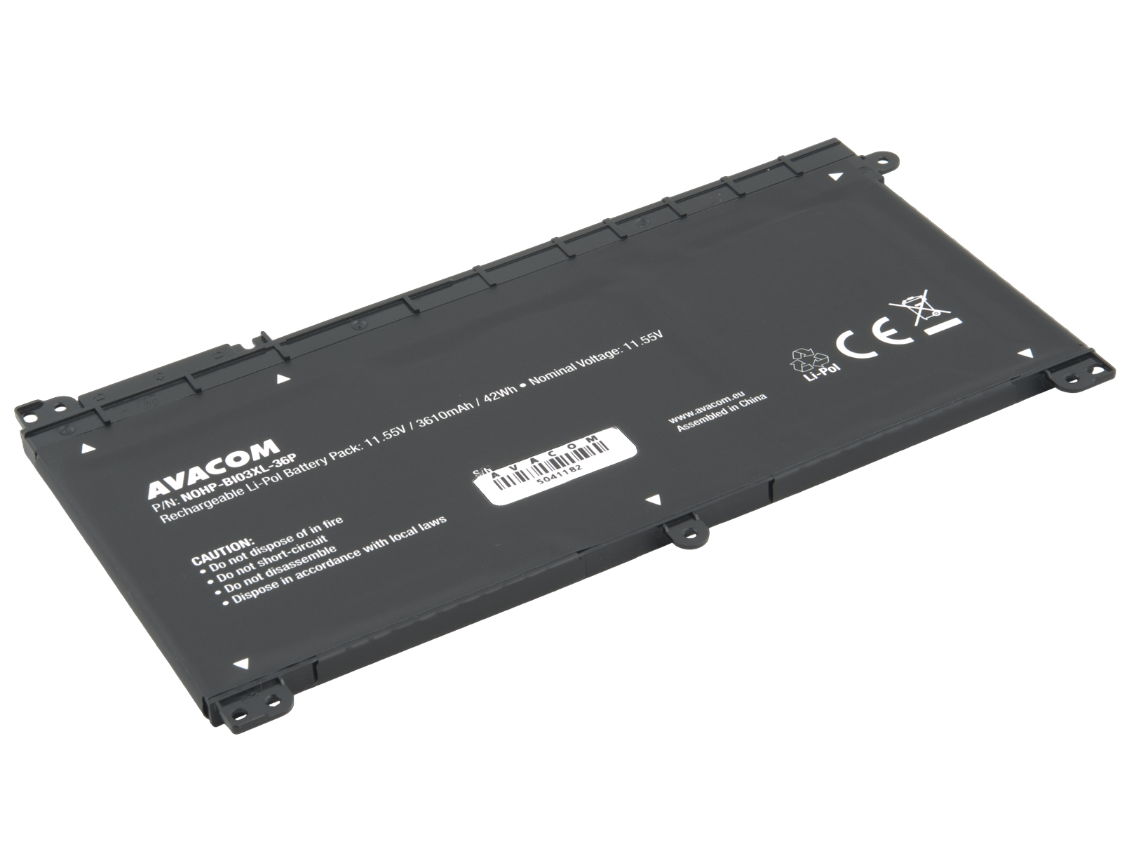 Baterie AVACOM pro HP Pavilion 13-u series Li-Pol 11,55V 3610mAh 42Wh