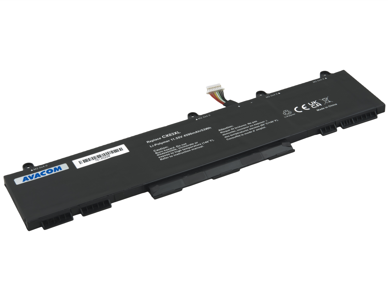 Baterie AVACOM pro HP EliteBook X360 830 G7, 830 G8 CX03XL Li-Pol 11,55V 4590mAh 53Wh