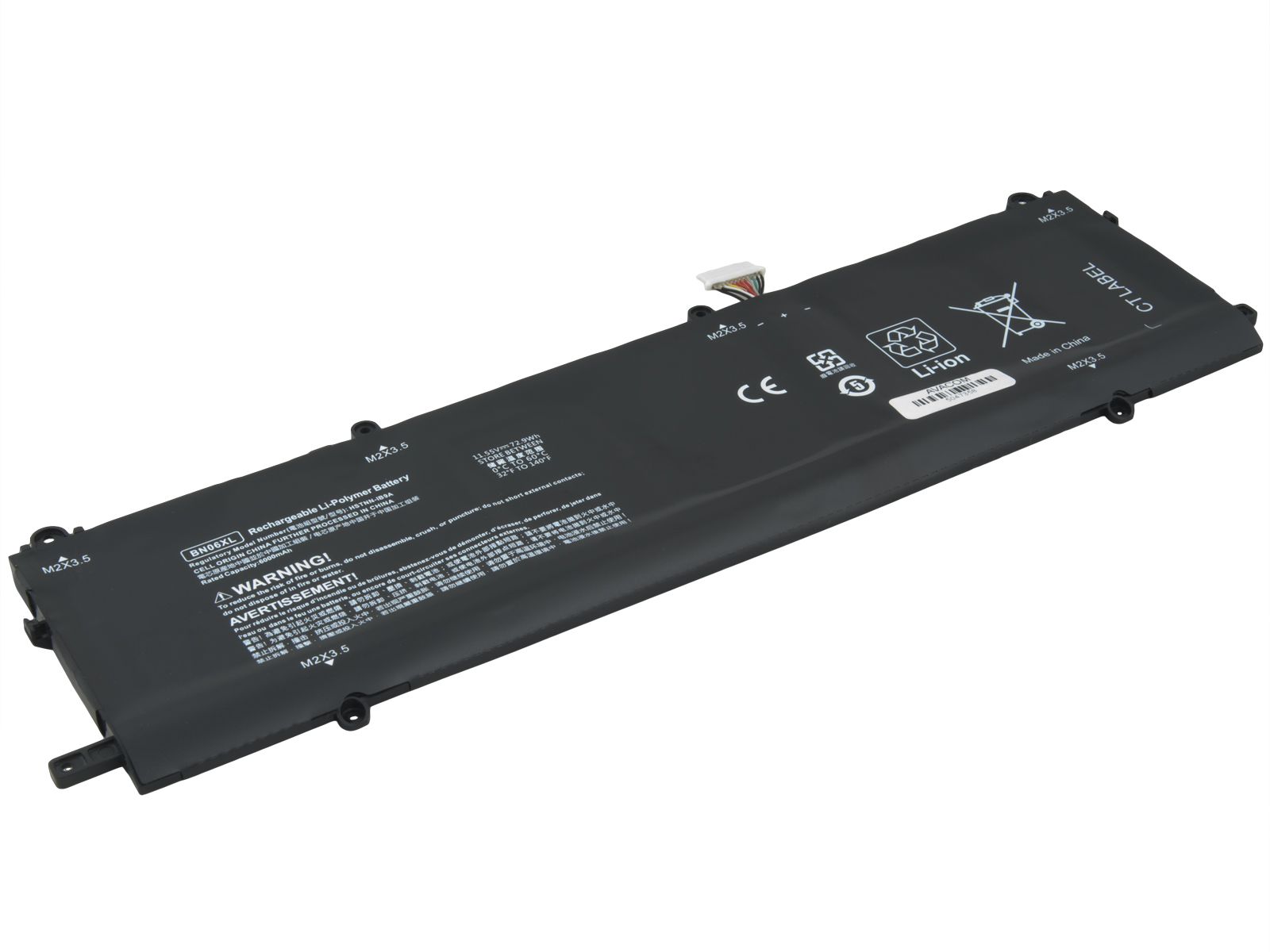Baterie AVACOM pro HP Spectre x360 15-eb Series BN06XL Li-Pol 11,55V 6320mAh 73Wh
