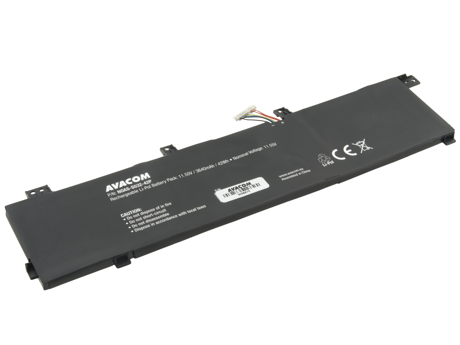 Baterie AVACOM pro Asus VivoBook S15 S532, X432 Li-Pol 11,55V 3640mAh 42Wh