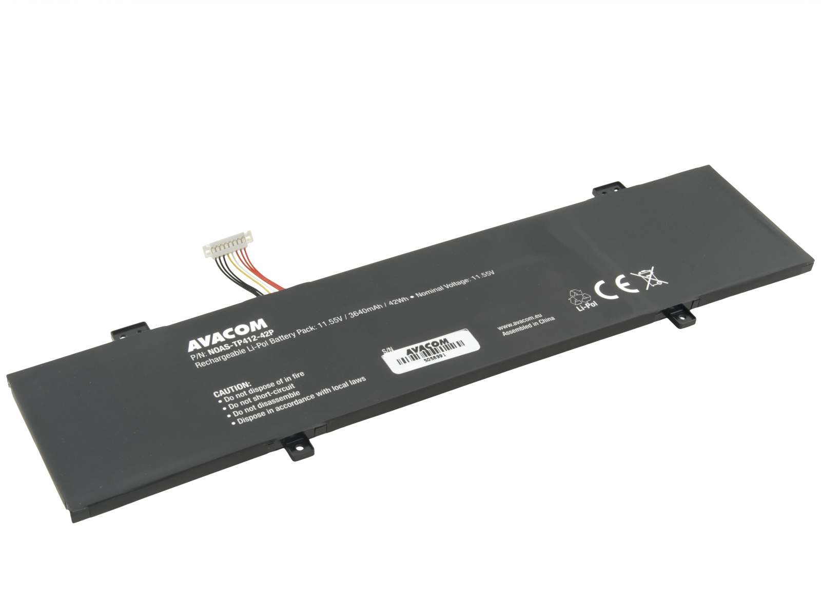 Baterie AVACOM pro Asus VivoBook  Flip TP412 Li-Pol 11,55V 3640mAh 42Wh