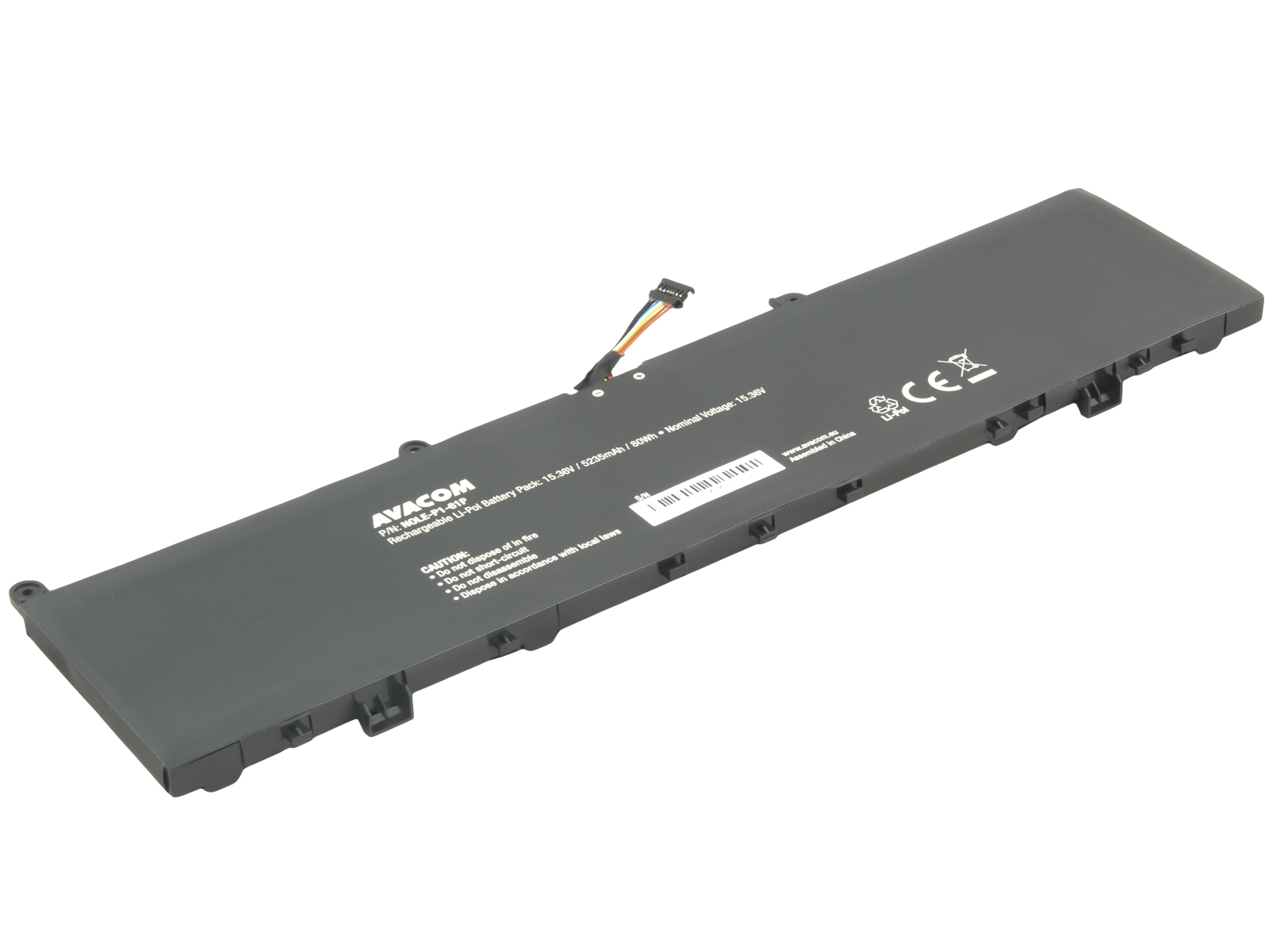 AVACOM baterie pro Lenovo ThinkPad P1 Gen.1, Gen2. Li-Pol 15,36V 5235mAh 80Wh