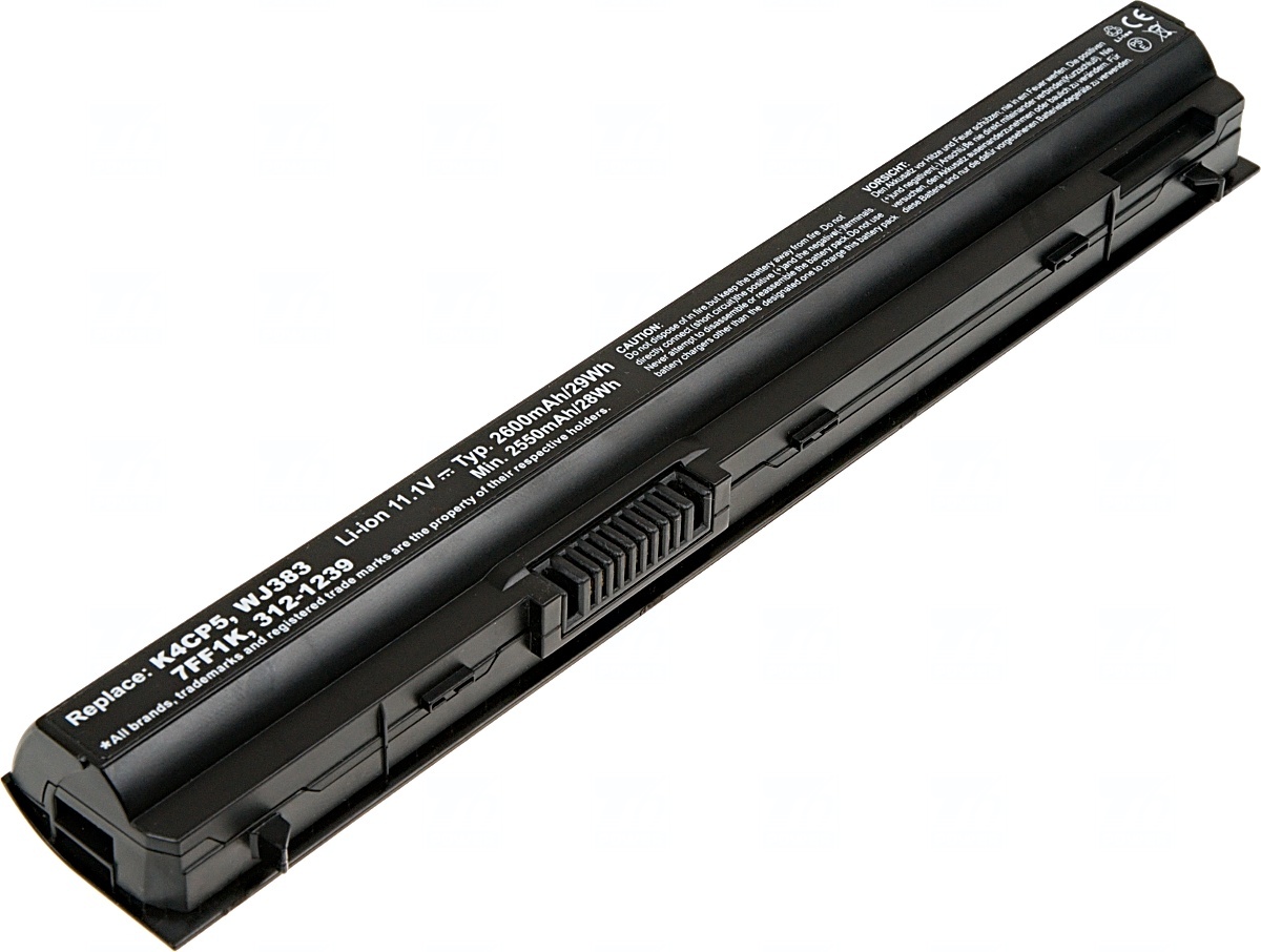 Obrázok Baterie T6 power Dell Latitude E6220, E6230, E6320, E6330, E6430s, 3cell, 2600mAh (NBDE0134)