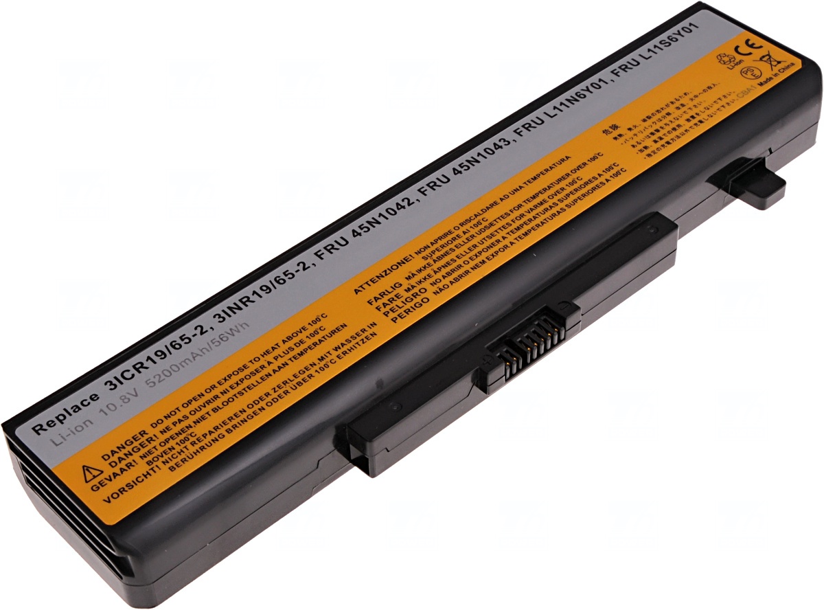 Obrázok Baterie T6 power Lenovo IdeaPad B480, B580, G480, B590, Z480, V480, Y480, Y580, 6cell, 5200mAh (NBIB0107)