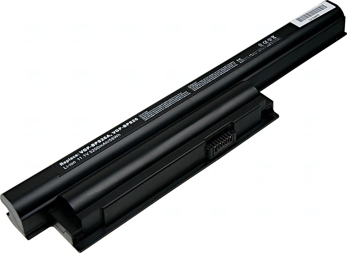 Obrázok Baterie T6 power Sony Vaio VPC-CA, VPC-CB, VPC-EG, VPC-EH, VPC-EJ, VPC-EL serie, 6cell, 5200mAh (NBSN0055)