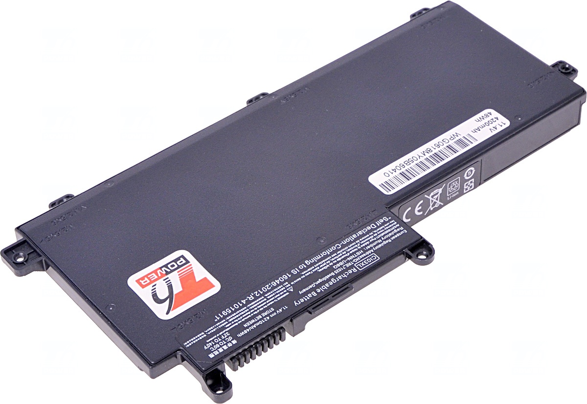 Obrázok Baterie T6 power HP ProBook 640 G2, 640 G3, 645 G2, 650 G2, 655 G2, 4200mAh, 48Wh, 3cell, Li-pol NBHP0124