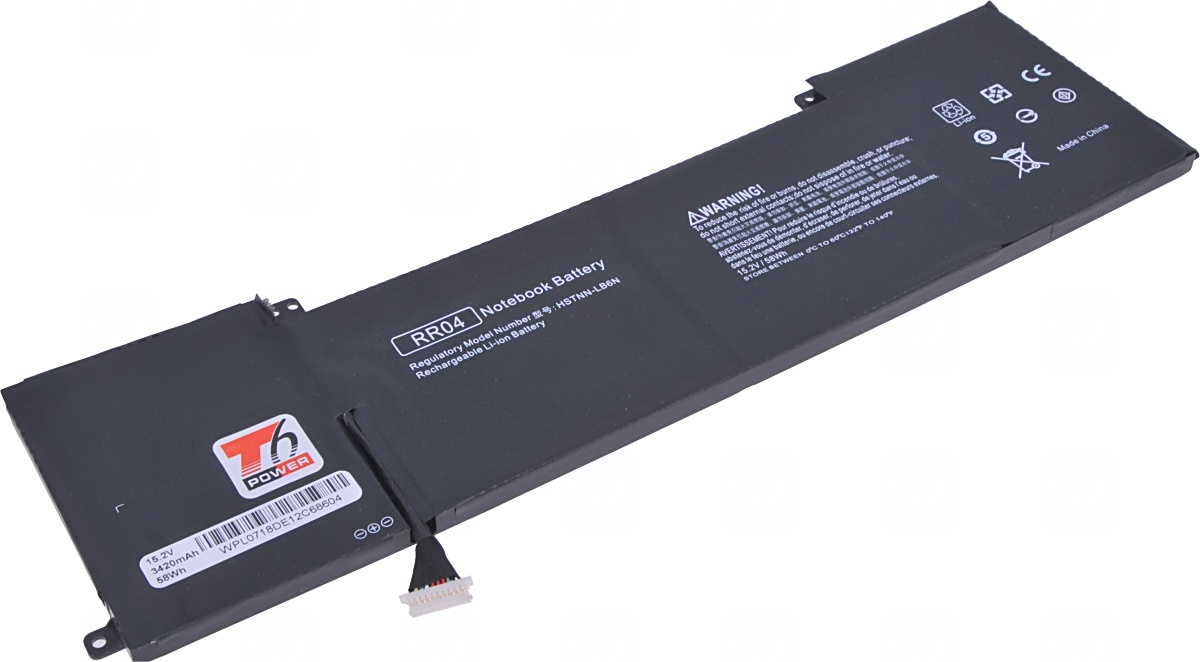 Obrázok Baterie T6 power HP Omen 15-5000, 15-5100, 15-5200 serie, 3820mAh, 58Wh, 4cell, Li-pol NBHP0133