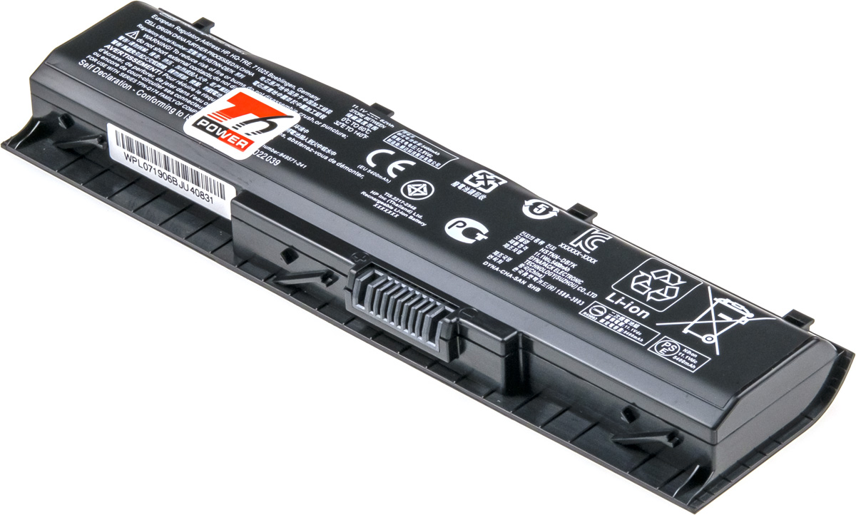 Obrázok Baterie T6 power HP Pavilion 17-ab000, 17-ab200, Omen 17-w000, 17-w200, 5400mAh, 60Wh, 6cell NBHP0128