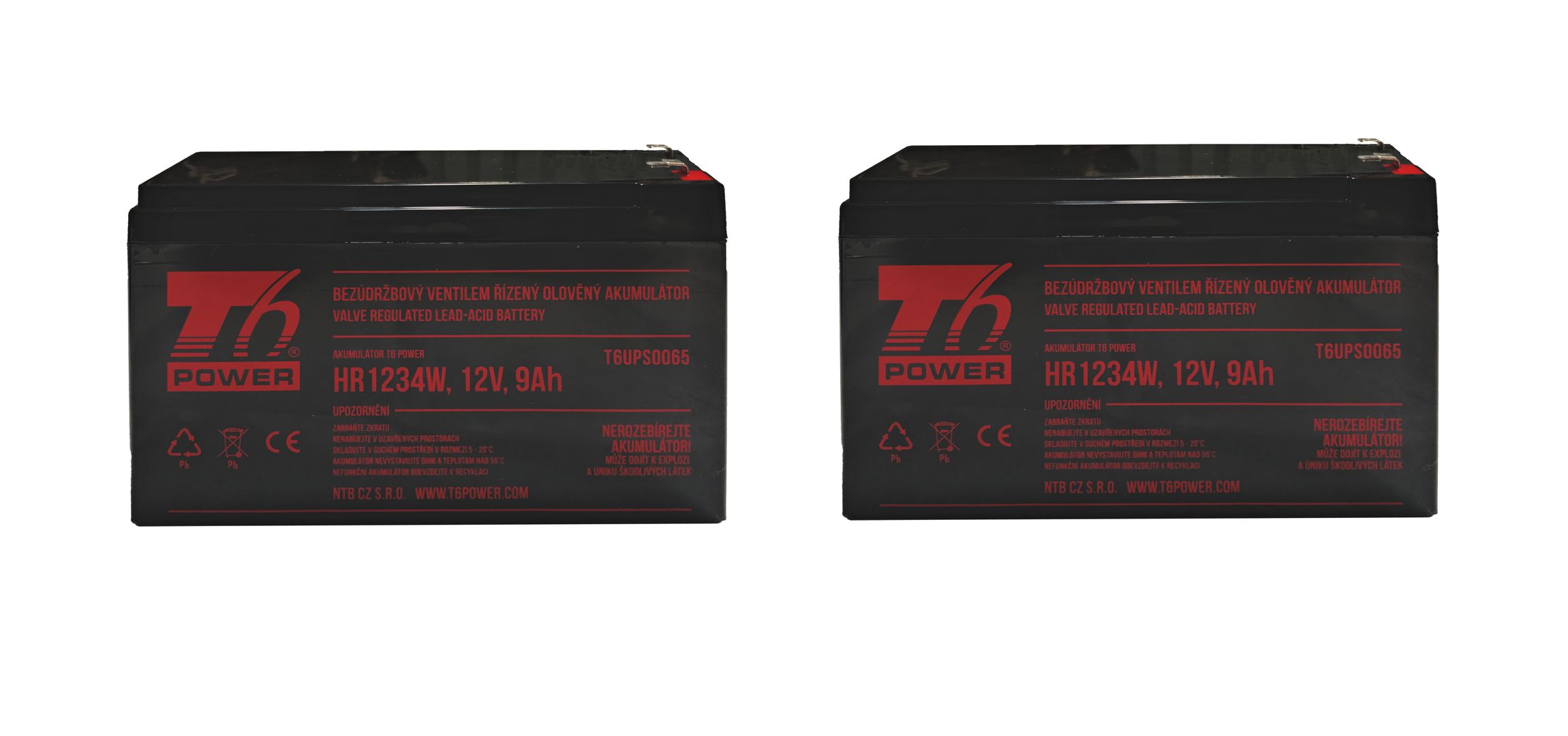 Obrázok T6 Power RBC124, RBC142 - battery KIT T6APC0007