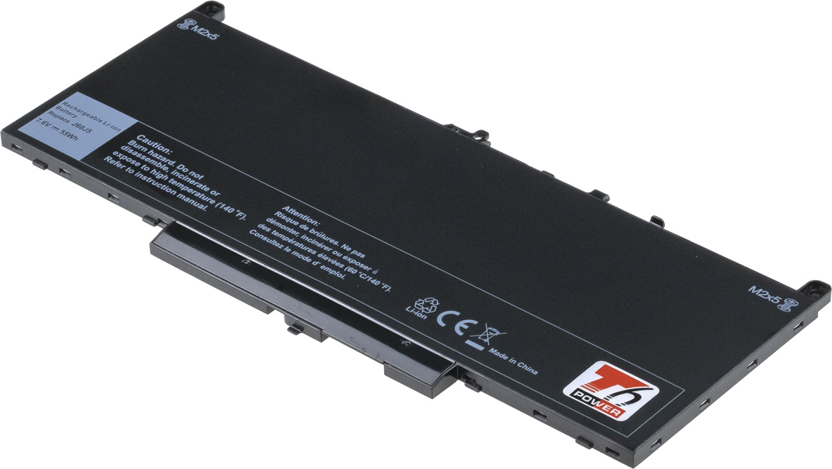 Obrázok Baterie T6 power Dell Latitude E7270, E7470, 7200mAh, 55Wh, 4cell, Li-ion NBDE0162