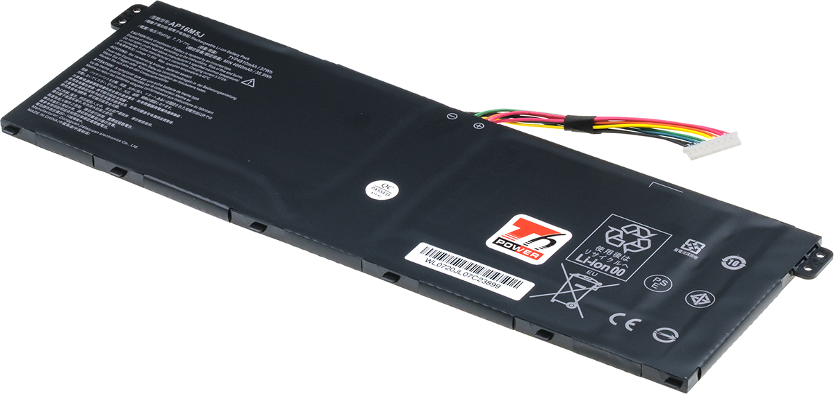 Obrázok Baterie T6 power Acer Aspire 3 A314-31, A315-31, Aspire 1 A114-31, 4810mAh, 37Wh, 2cell, Li-pol NBAC0099