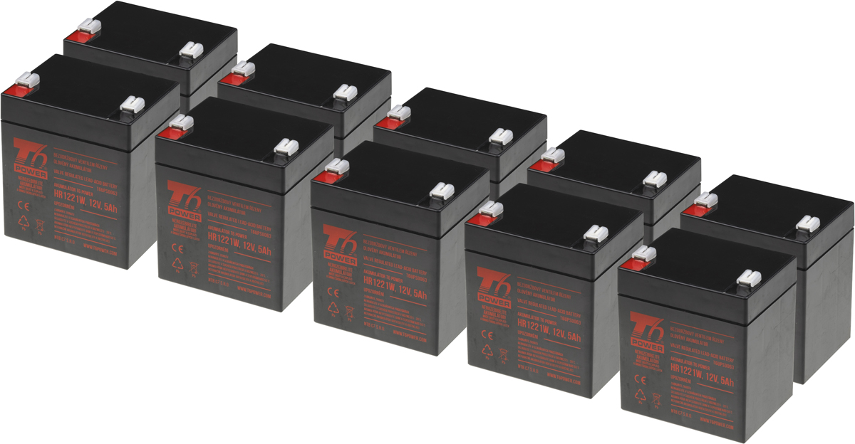 T6 Power RBC117, RBC118, RBC143, SYBT2 - battery KIT