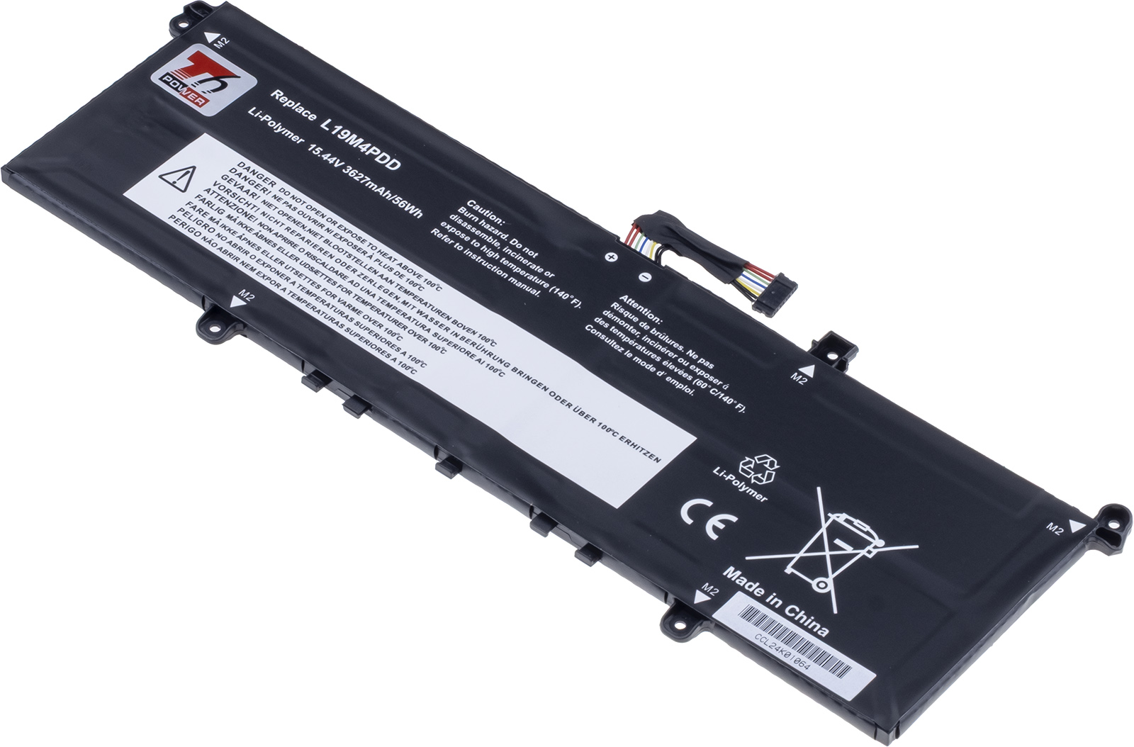 Baterie T6 Power Lenovo ThinkBook 13s G2, 13s G3, 14s G2, 3627mAh, 56Wh, 4cell, Li-pol