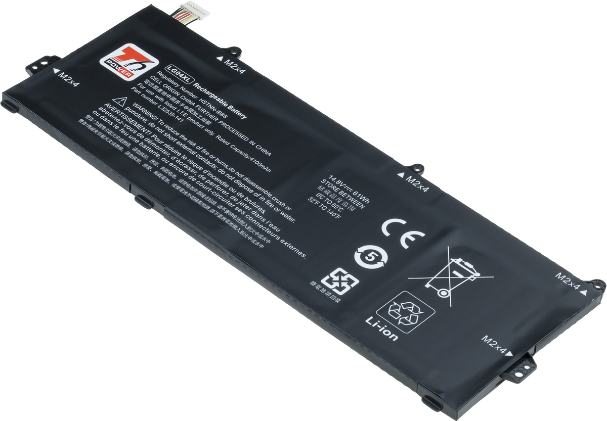 Baterie T6 Power pro HP Pavilion 15-cs1000, 15-cs2000, 15-cs3000 serie, 4100mAh, 61Wh, 4cell, Li-pol