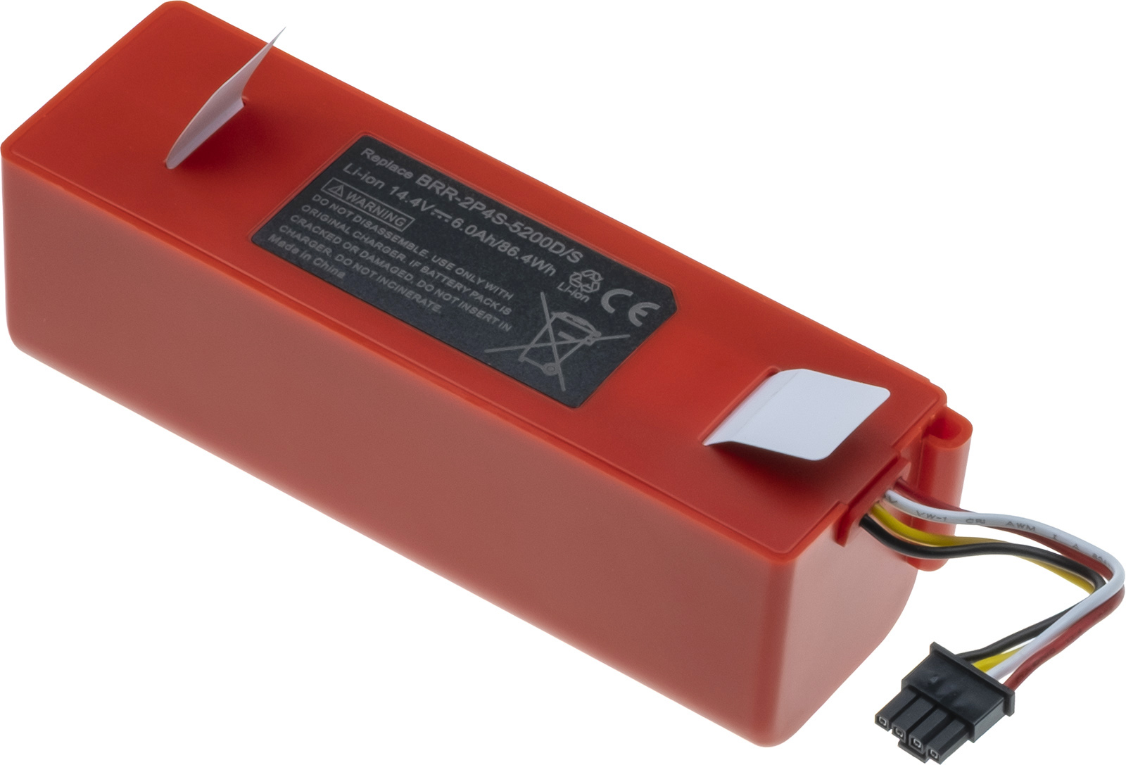 Baterie T6 Power pro Xiaomi Roborock S4, S5, S6, S7, 6000mAh, 86Wh, 8cell, Li-ion