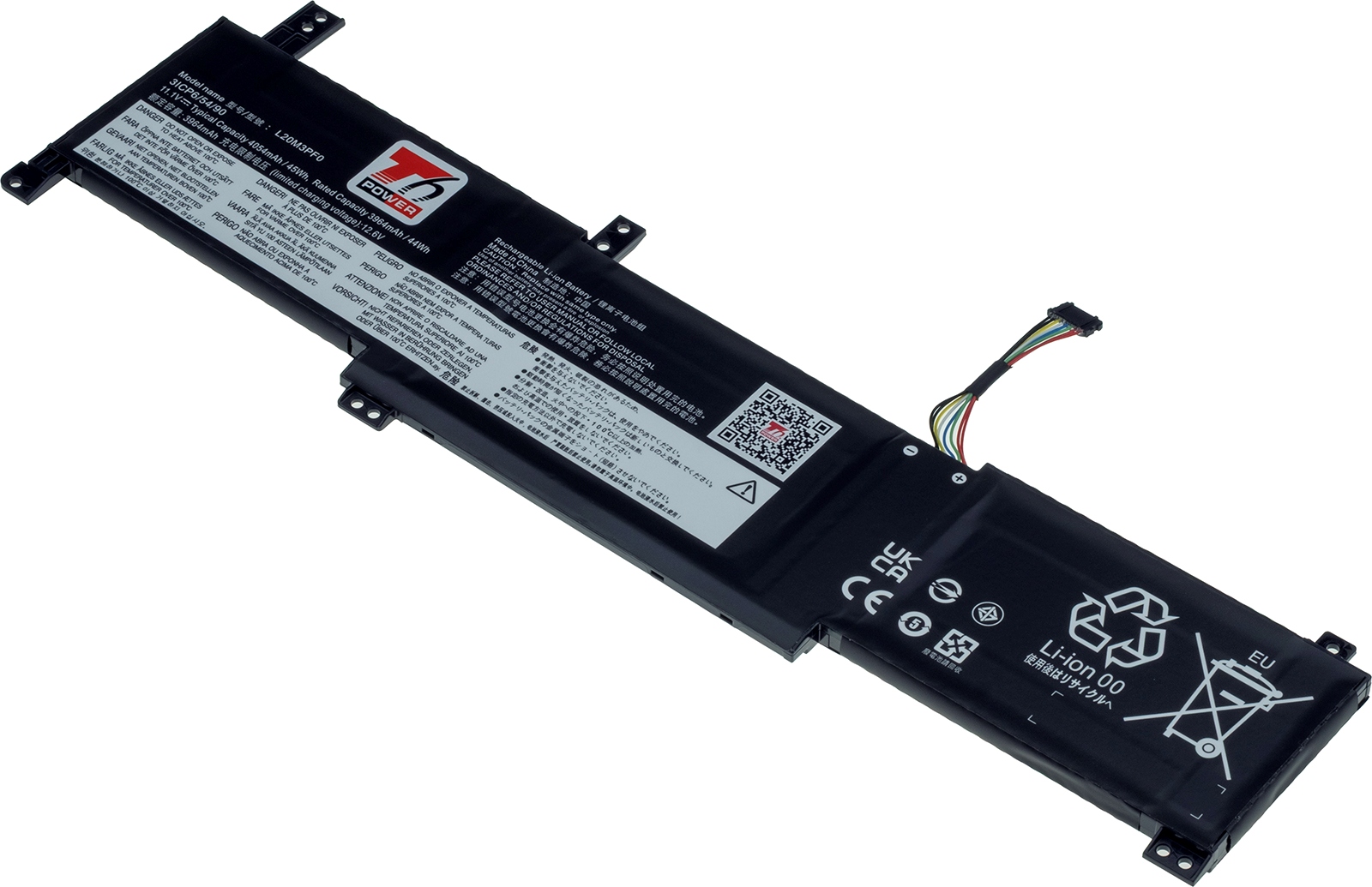 Baterie T6 Power pro Lenovo IdeaPad 3-15ITL6, 3-14ITL6, V14 G2-ALC, V15 G2-ALC, 4050mAh, 45Wh, 3cell
