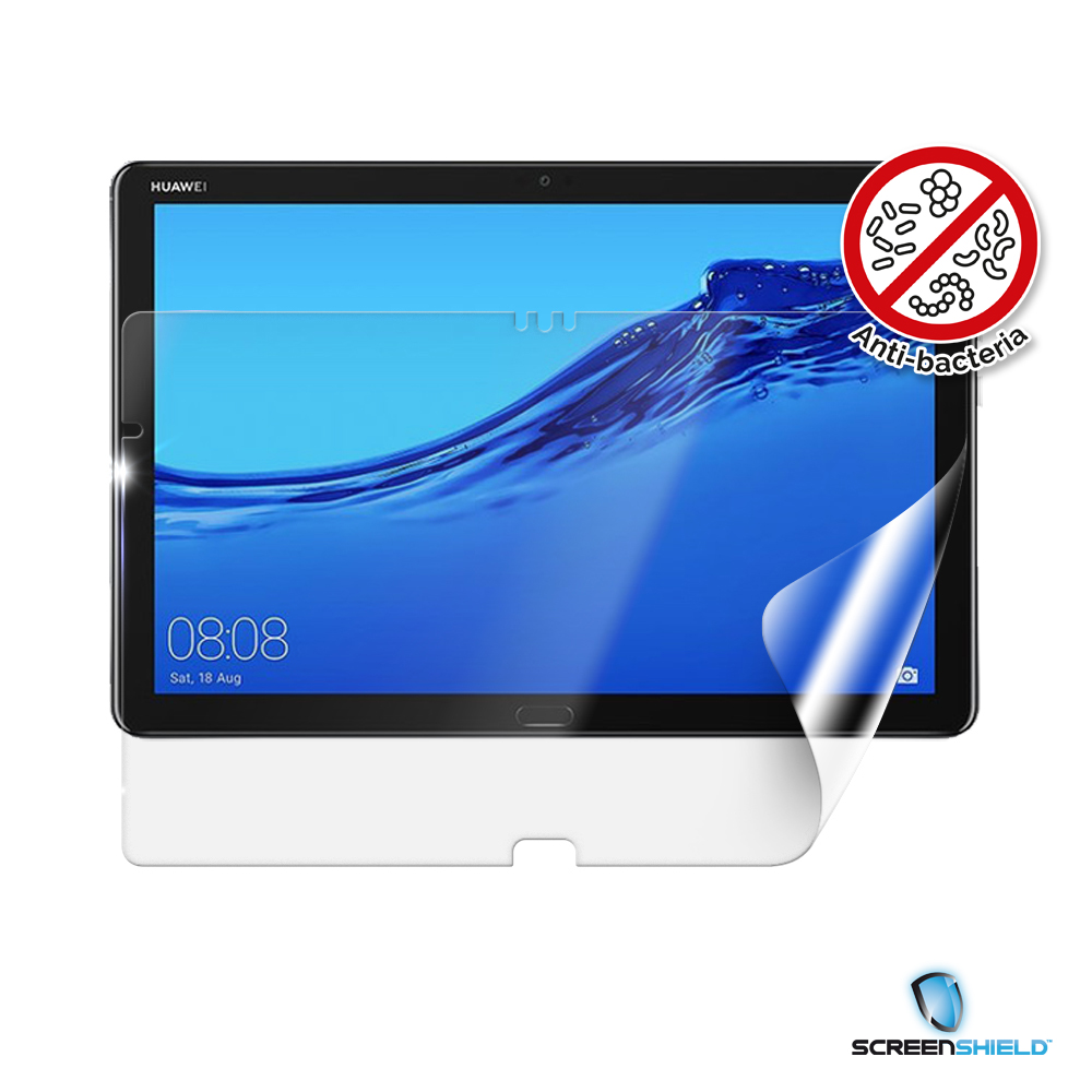 Obrázok Screenshield Anti-Bacteria HUAWEI MediaPad M5 Lite 10.1 na displej (HUA-MEPADM5LT101AB-D)