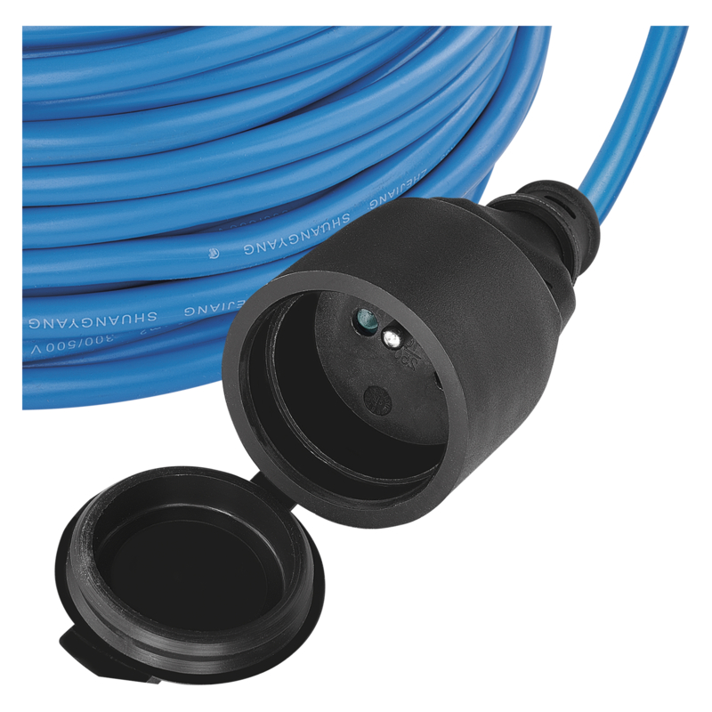 EMOS Špeciálny predlžovací kábel 10 m / 1 zásuvka / PVC / 230 V / 1,5 mm2 / 1901611000