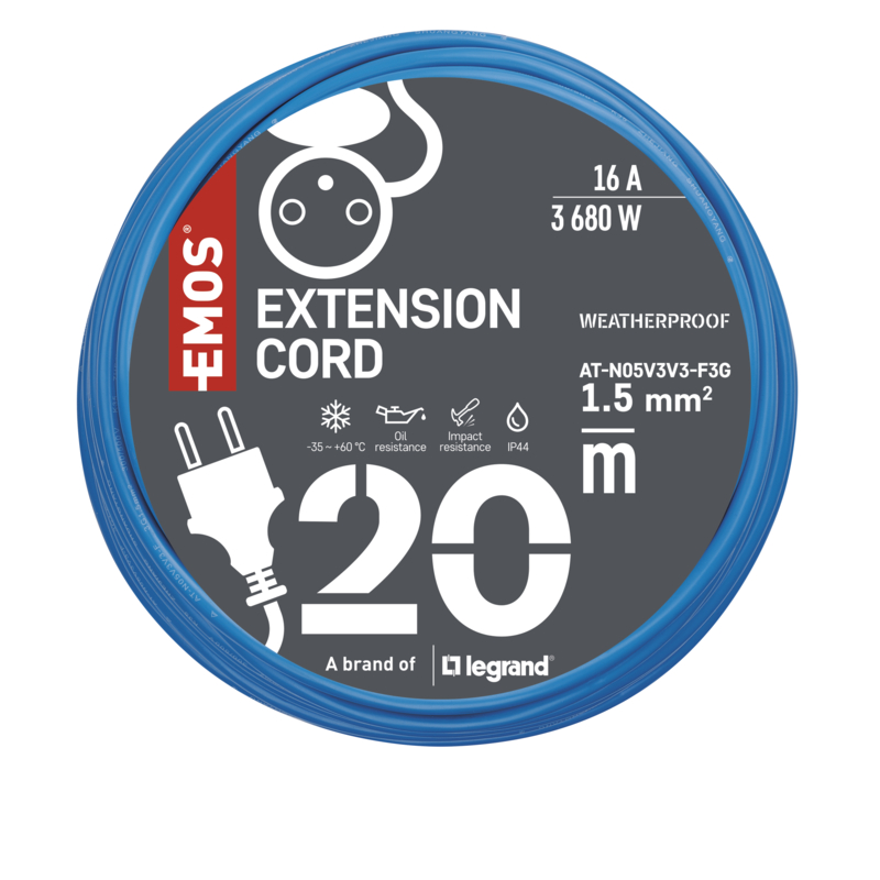 EMOS 1Z 20M 1,5MM NEMRZNÚCI KÁBEL / 1901612000