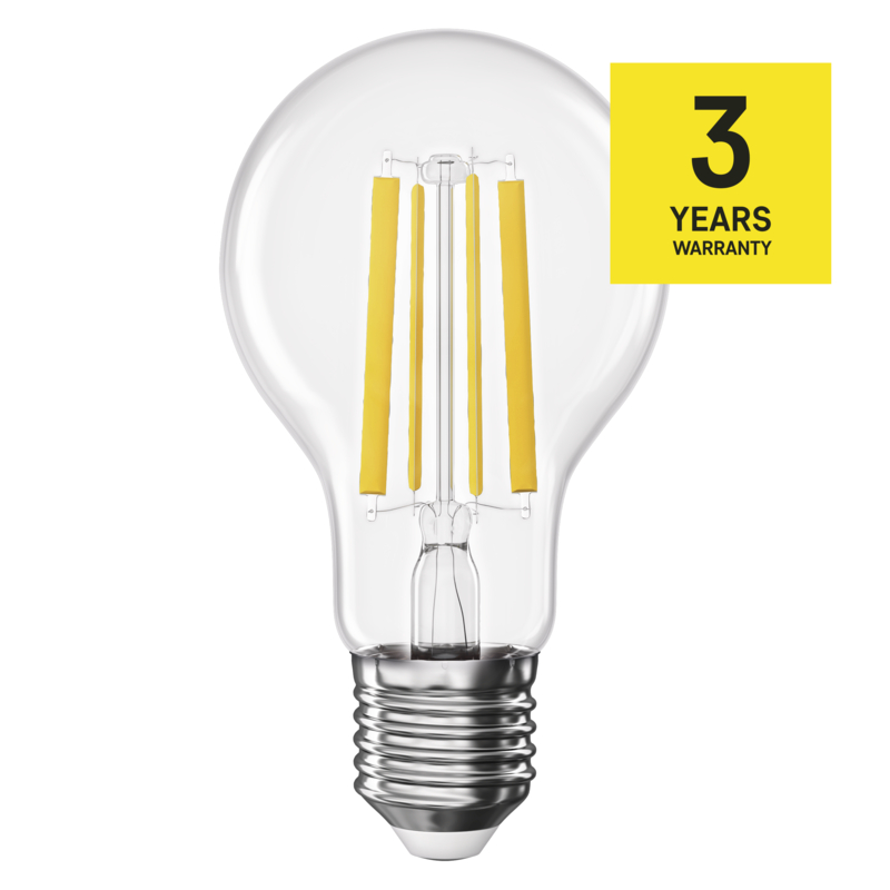EMOS LED Filament A60 / E27 / 10,5 W (100 W) / 1521 lm / Teplá biela / 1525743206