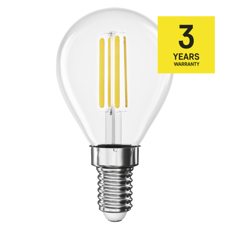 EMOS LED Filament Mini Globe / E14 / 5,9 W (60 W) / 806 lm / Teplá biela / 1525731253