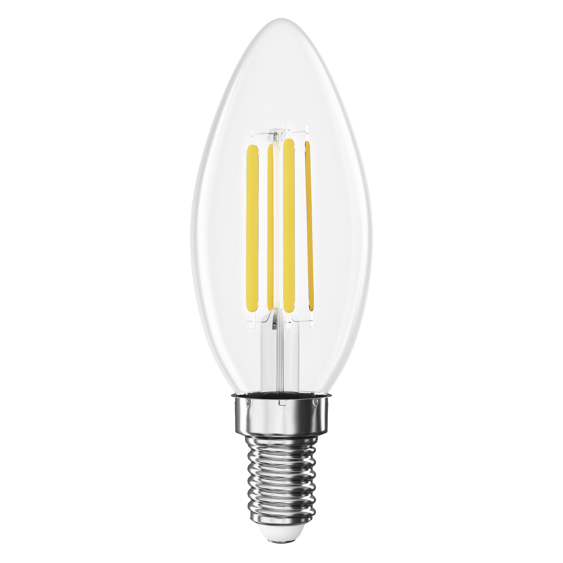 EMOS LED Filament sviečka A CLASS/ E14 / 3,8 W (60 W) / 806 lm / Teplá biela / 1525741258