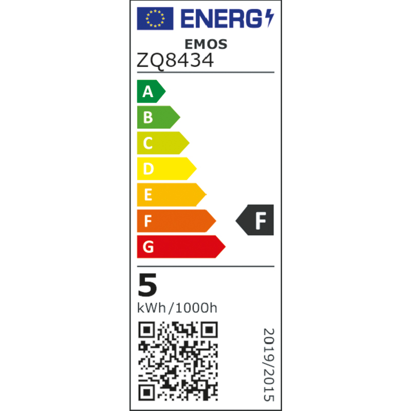 EMOS LED Classic MR16 / GU5,3 / 4,5 W (31 W) / 380 lm / neutrálna biela / 1525732400