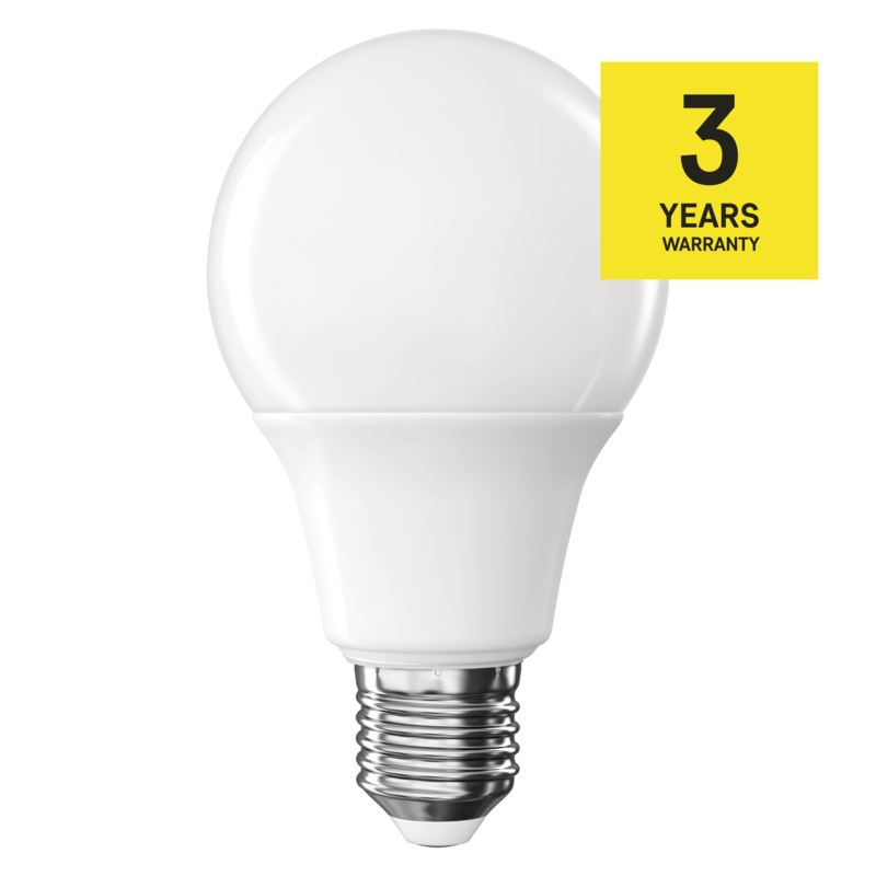EMOS LED Classic A60 / E27 / 9,5 W (75 W) / 1055 lm / Studená biela / 1525733122
