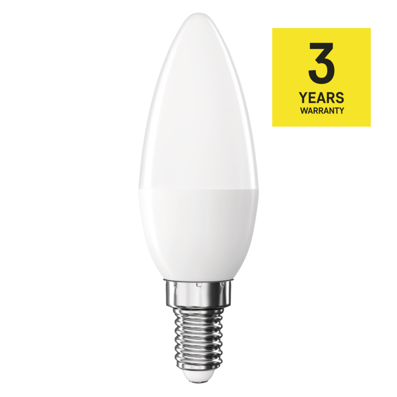 EMOS LED Classic sviečka / E14 / 2,5 W (32 W) / 350 lm / Teplá biela / 1525731226