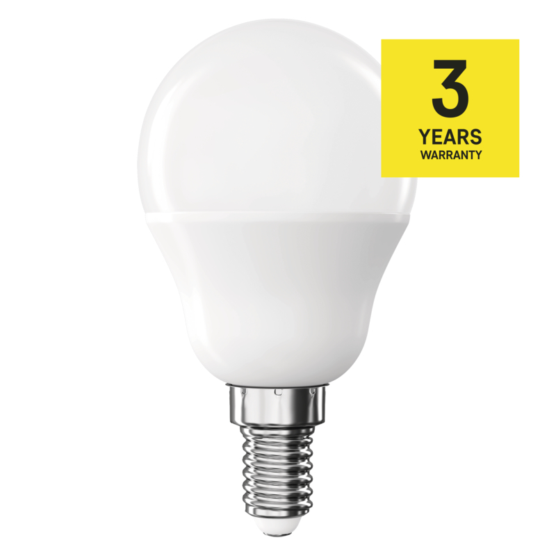 EMOS LED Classic Mini Globe / E14 / 4,2 W (40 W) / 470 lm / Neutrálna biela / 1525731439