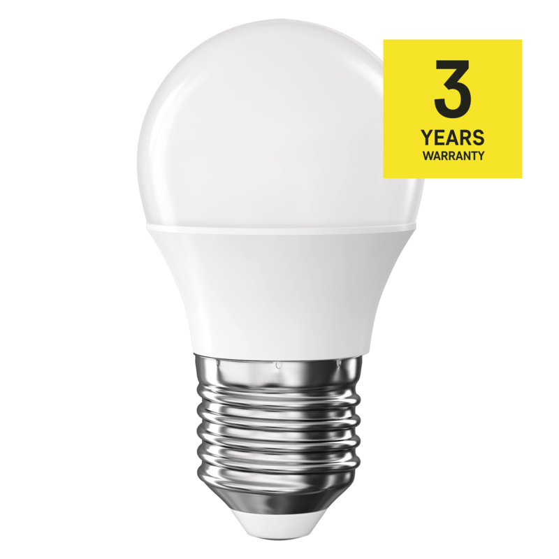 EMOS LED Classic Mini Globe / E27 / 4,2 W (40 W) / 470 lm / Neutrálna biela / 1525733484