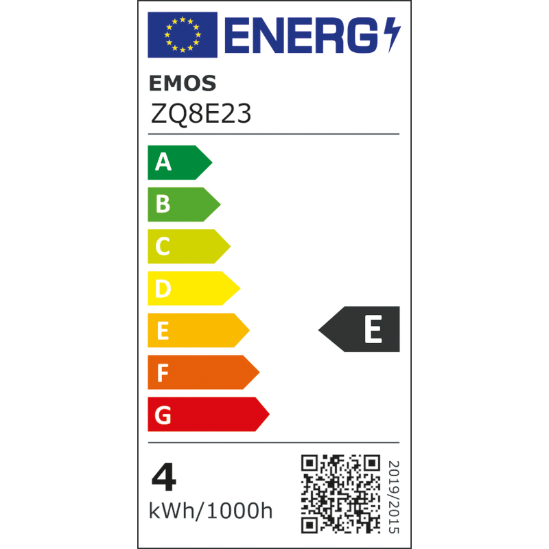 EMOS LED Classic MR16 / GU10 / 4 W (39 W) / 450 lm / Neutrálna biela / 1525730425