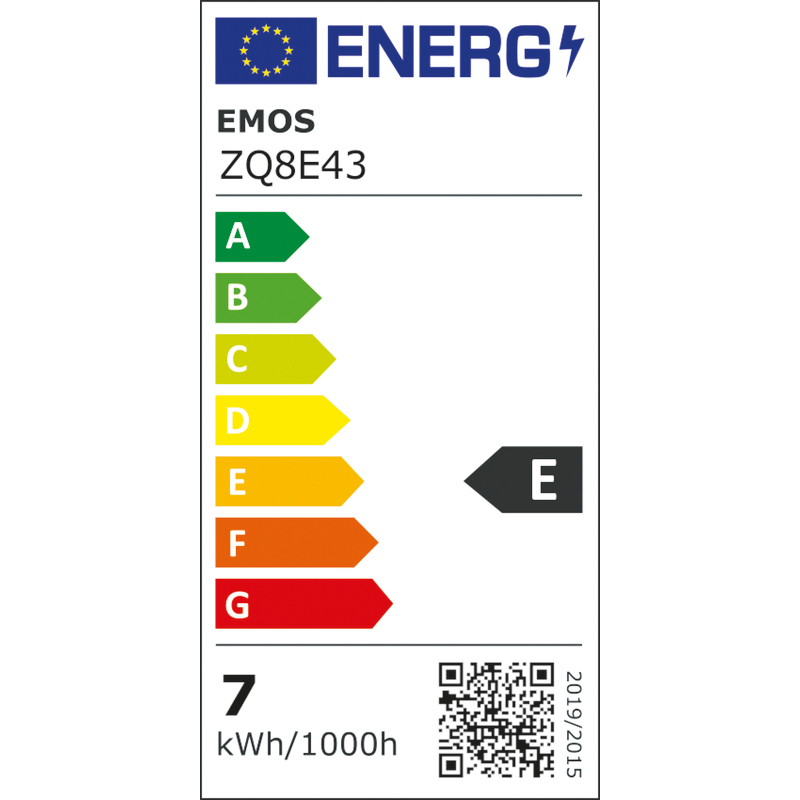 EMOS LED Classic MR16 / GU10 / 7 W (60 W) / 806 lm / neutrálna biela / 1525730419