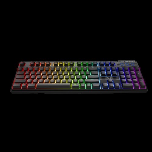 Obrázok ASUS keyboard Cerberus Mech RGB BROWN (US layout) (90YH0192-B2UA00)