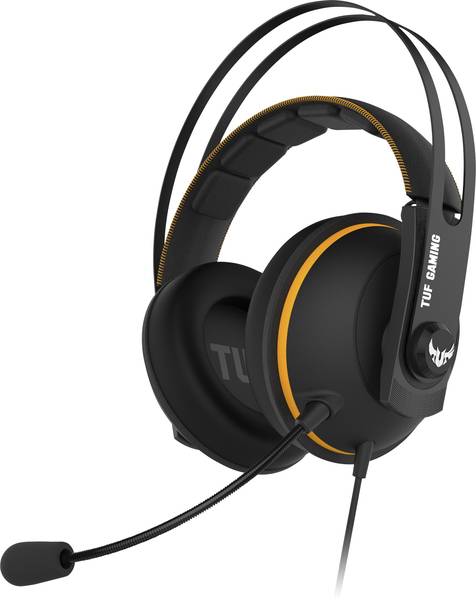 Obrázok ASUS TUF GAMING H7, Yellow, gaming headset 90YH01MY-B8UA00