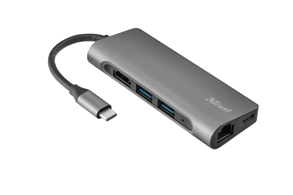 Obrázok TRUST DALYX 7-IN-1 USB-C ADAPTER (23331)