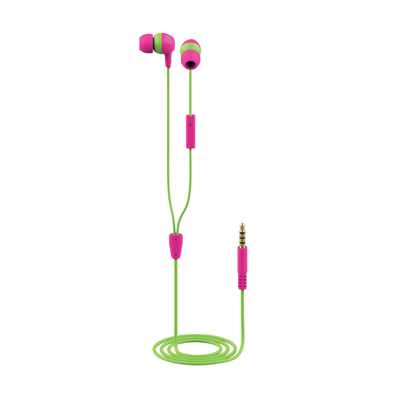 Obrázok TRUST BUDDI KIDS IN-EAR HEADPHONES PINK 23420