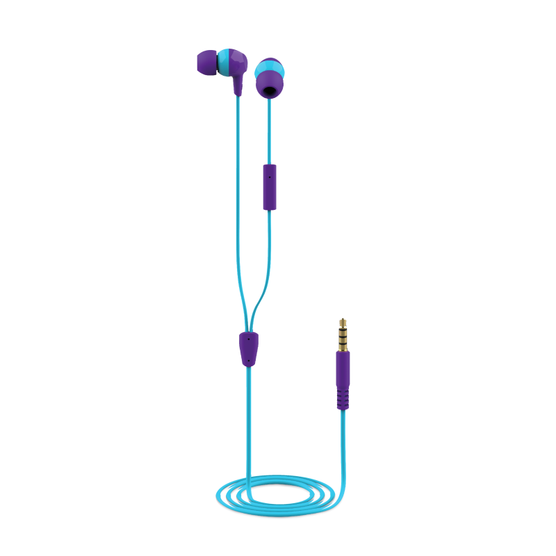 Obrázok TRUST BUDDI KIDS IN-EAR HEADPHONES PURPLE 23422