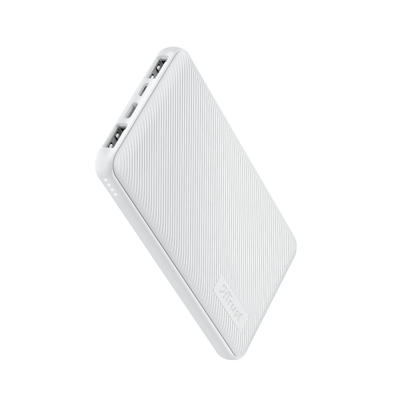 Obrázok TRUST PRIMO POWERBANK 10.000 WHITE 23896