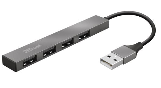 Obrázok TRUST HALYX 4-PORT MINI USB HUB 23786