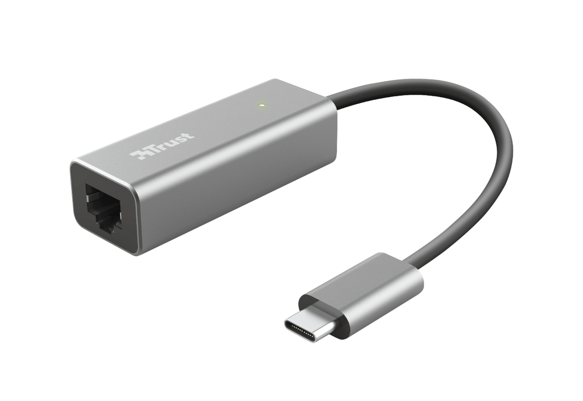 Obrázok TRUST DALYX USB-C NETWORK ADAPTER 23771