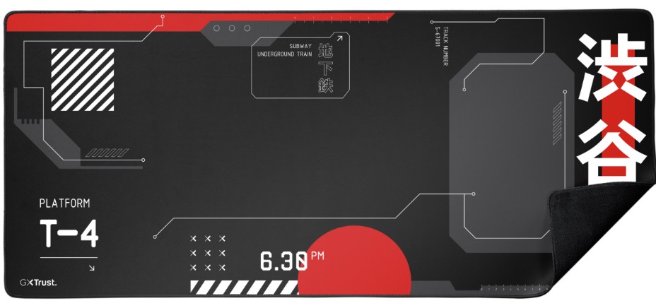 TRUST GXT759 XXL MUSEPAD – JAPAN BLACK / 25716