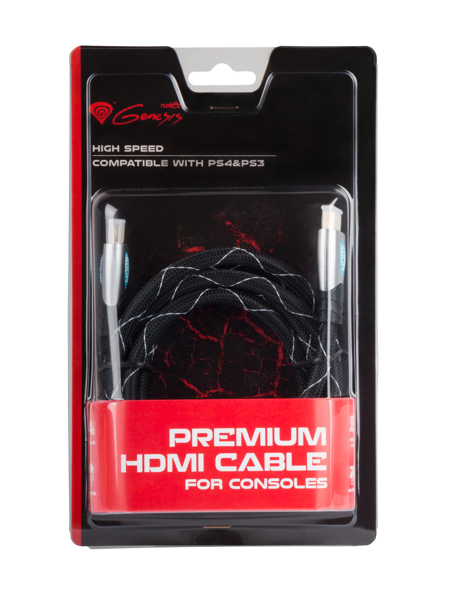 Obrázok GENESIS Prémiový HDMI kabel pro konsoly PS4/PS3 (NKA-0556)