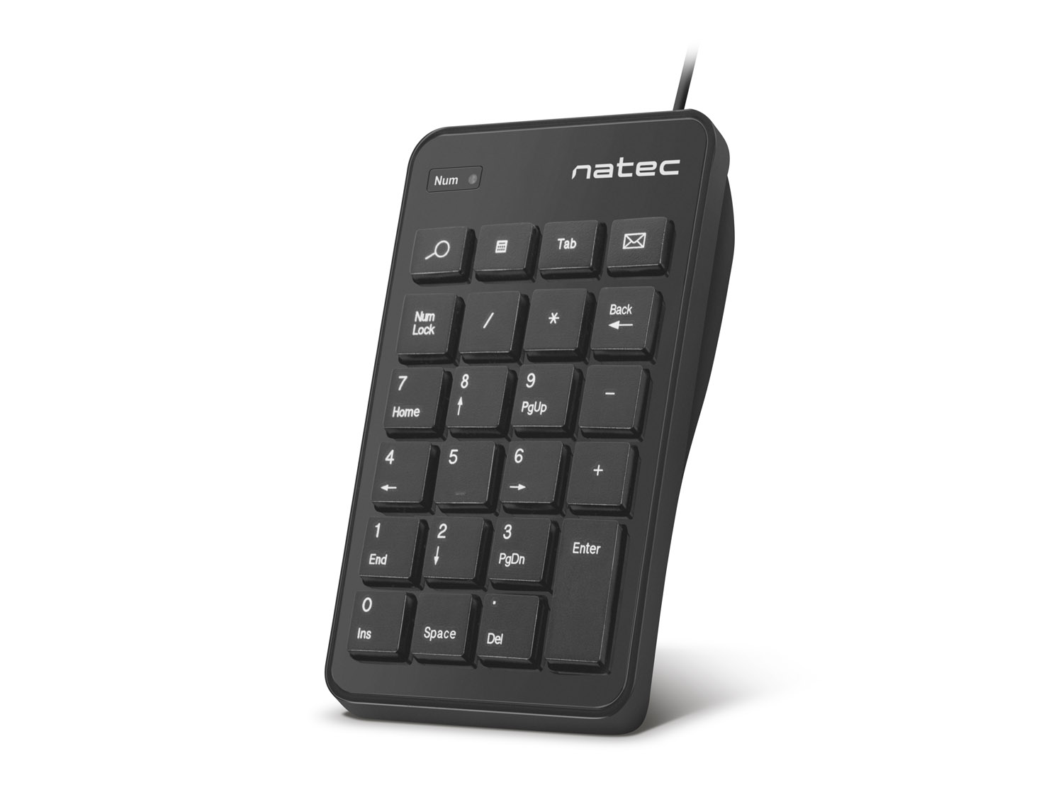 Obrázok Keyboard Natec Goby USB Numeric, Black